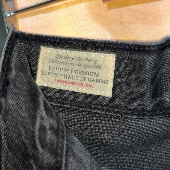 HIGH LOOSE TAPER FIT WOMEN'S JEANS-24-
Black/Dark grey - Picture 4 of 8